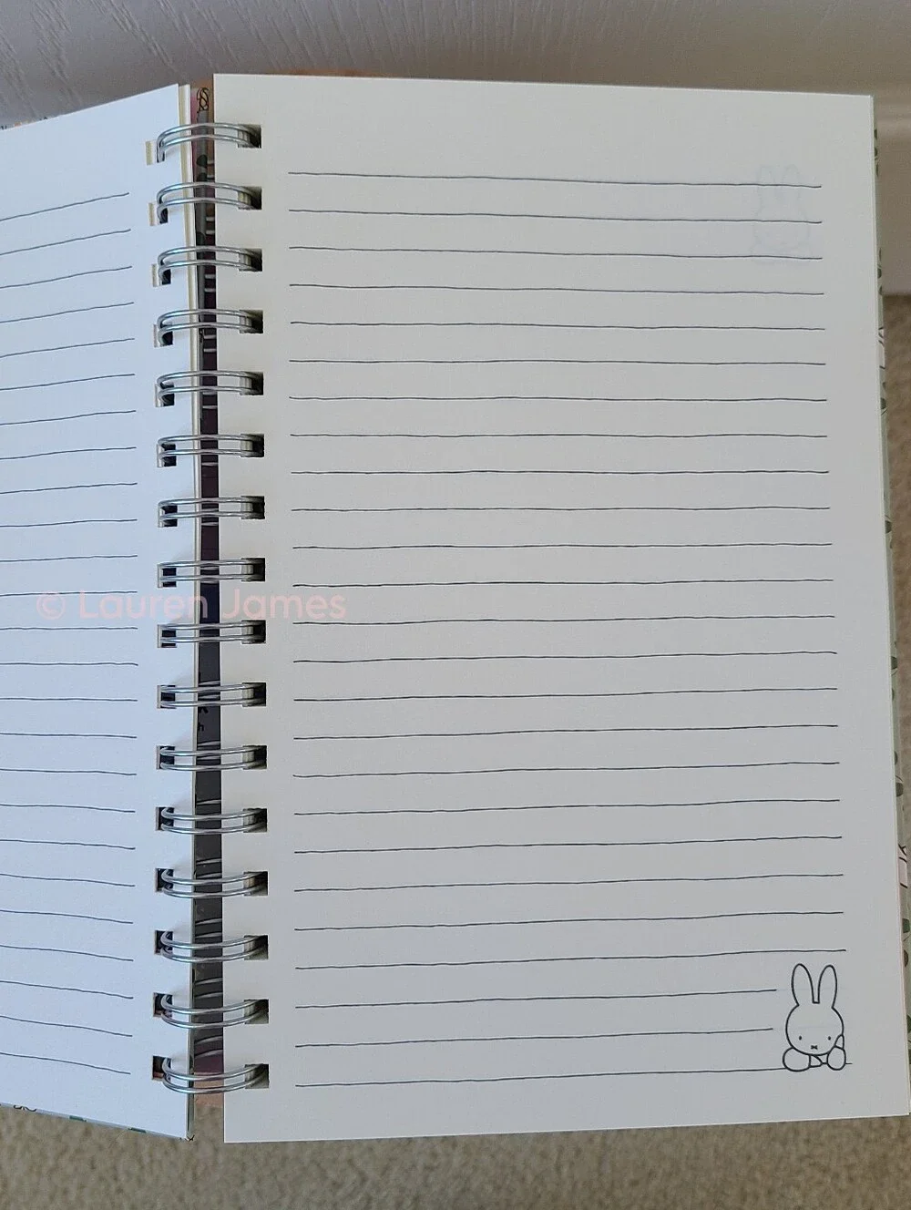 Miffy Spring Meadow Floral and Butterflies Stationery Set